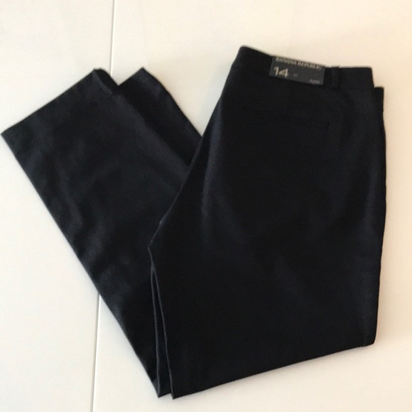 NWT Banana Republic Sloan pants sz 14 black - Picture 4 of 11